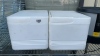 2 White Igloo Coolers