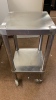 Stainless Steel Portable Work Table - 2