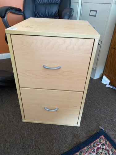 Wood Filing Cabinet