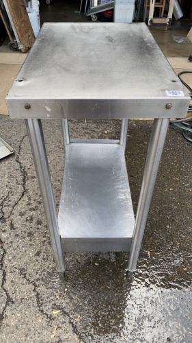 Stainless Steel Work Table with undershelf