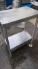 Stainless Steel Work Table with undershelf - 6