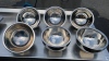 6 Decorative Stainless Steel Bowls