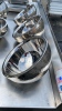 6 Decorative Stainless Steel Bowls - 5