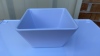 48 White Melamine Square Bowls - 5