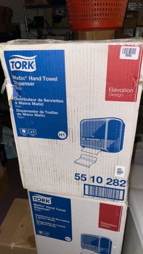 Tork Hand Towel Dispenser, Black