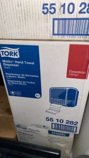 Tork Hand Towel Dispenser, Black