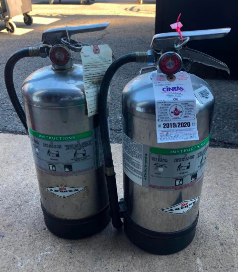 2 Fire Extinguishers