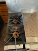 Vulcan Endurance Natural Gas 2 Burner 36" Range with 24" Manual Griddle and Standard Oven Base - 4