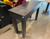 Black Table with Drawer - 2