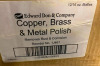 3 Cases of Copper, Brass, and Metal Polish - 2