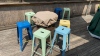 14 Bar Stools - Assorted Colors - 12