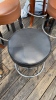 12 Black Bar Stools - 2