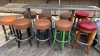 12 Multicolor Bar Stools - 3