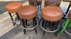 12 Multicolor Bar Stools - 4