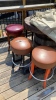 12 Multicolor Bar Stools - 6