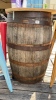 7 Barrels with table tops - 2