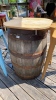 7 Barrels with table tops - 9