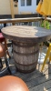 7 Barrels with table tops - 12