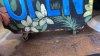 Painted A Frame Sign on wheels - 2