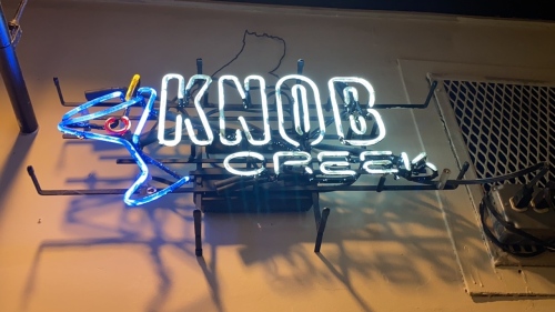 Knob Creek Neon Sign