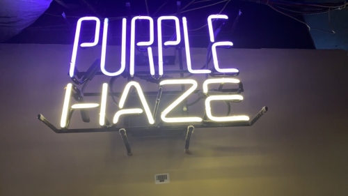 Purple Haze Neon Sign