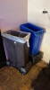 6 Pool Room Trash Cans