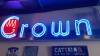 Large Vintage " Â·Crown Bar Grill" Âª Light-Up Sign - 3