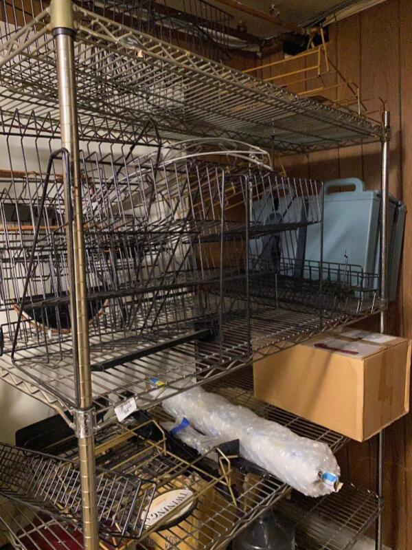 Wire Shelving Unit