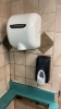 Bathroom Wall-Mounted Hand Dryers, Soap Dispensers, and Trash Cans