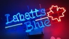 Labett's Blue Light-Up Sign