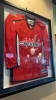 Framed Washington Capitals Hockey Jersey with autographs - 4