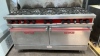 Vulcan 10 Burner Gas Stove/Double Oven - 3