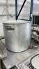 Large Aluminum Kettle w/ Drain Cock & Lid