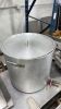 Large Aluminum Kettle w/ Drain Cock & Lid - 5