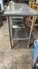 Stainless Steel Table with drawer and undershelf - 6