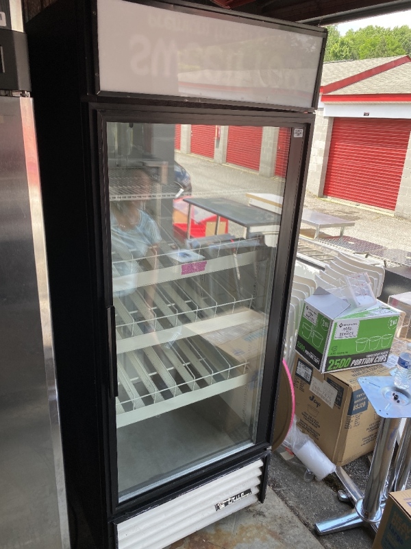 True Glass Door Reach In Refrigerator Merchandiser
