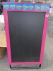 Double-Sided Chalk Board