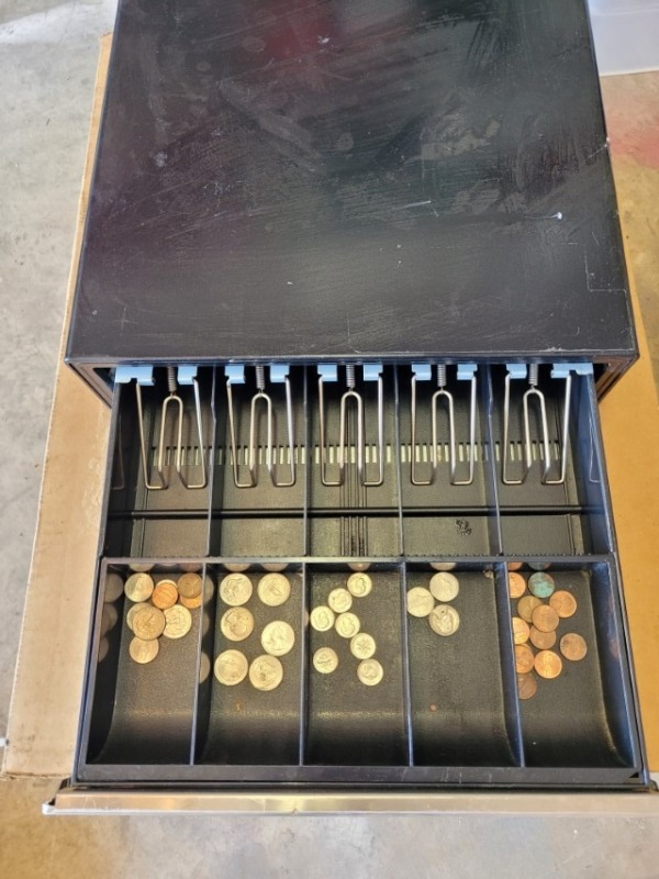 Cash Register Drawer with Insert