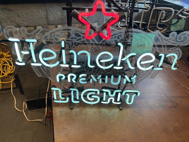 Heineken Light Neon Sign