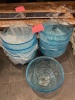 10 Blue Glass Bowls