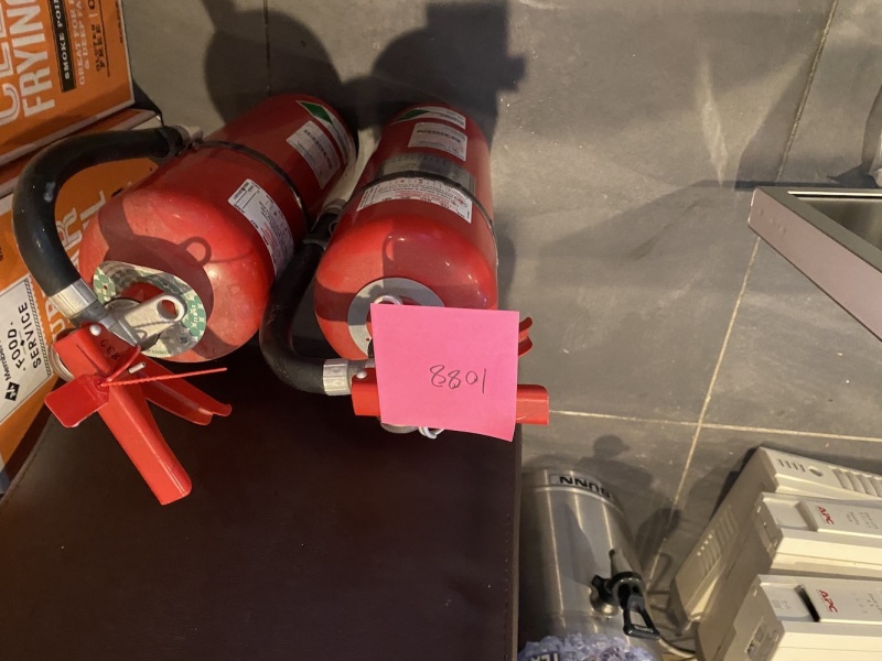 2 Fire Extinguishers