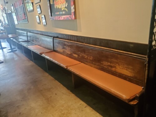 30 ft. Wooden Bench