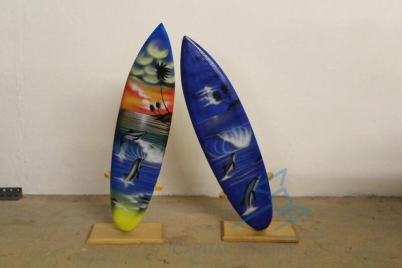 (9) Airbrush Surf Boards