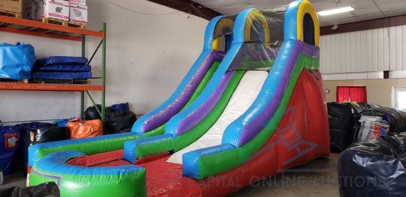 15 Ft Retro Waterslide