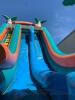 22 Ft Tropical Dual Lane Waterslide w/ Slip N Slide - 5