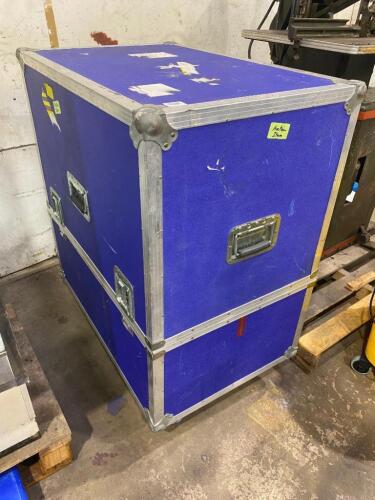 Anvil Blue Storage Case with Casters