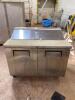 True Sandwich/Salad Prep Table with Refrigerated Base - 2