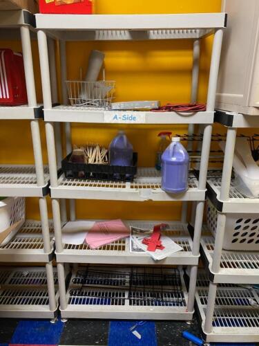 5 Tier Plastic Utility Shelf