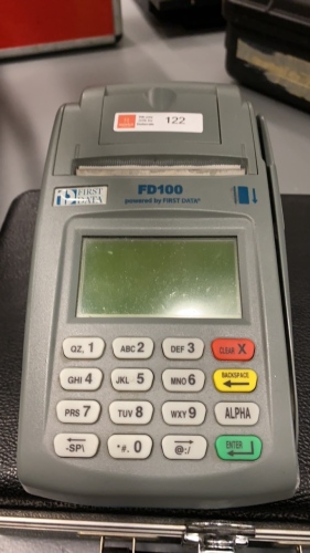 First Data Credit Card Scanner