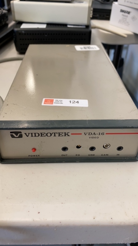 Videotek VDA-16